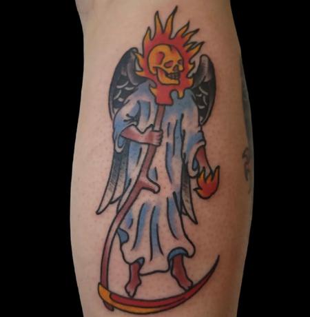 tattoos/ - Quade Dahlstrom Angel of Death - 144902